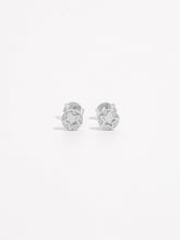 925 Sterling Silver Zircon Star Stud Earrings