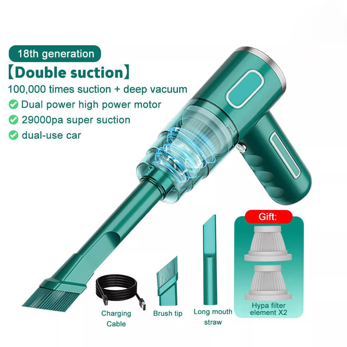 Cordless Mini Handheld Vacuum Cleaner