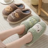 Winter Bear Slippers - Warm House Shoes for Couples