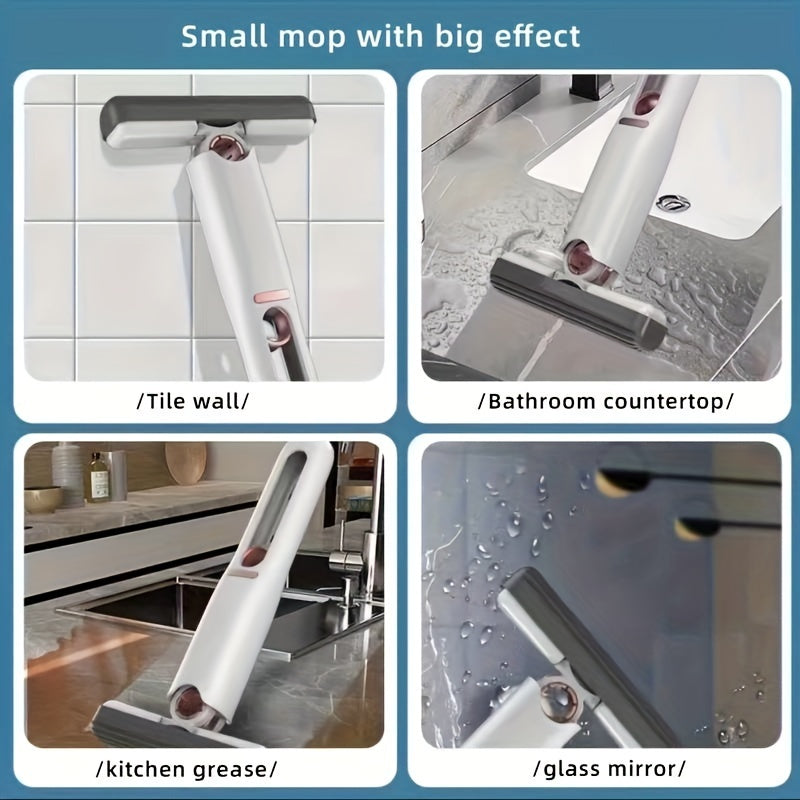 Portable Self-Squeeze Cleaning Mop