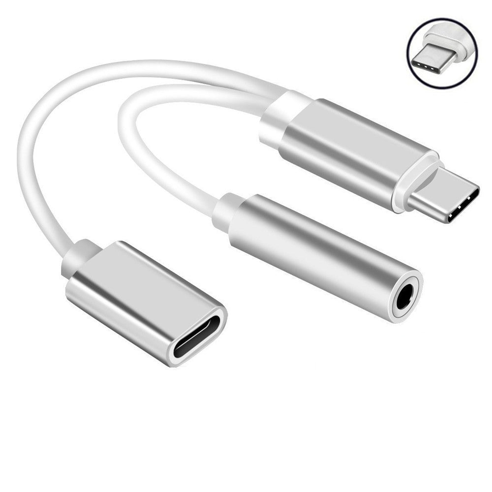 Type-C Audio Adapter and Charging Cable