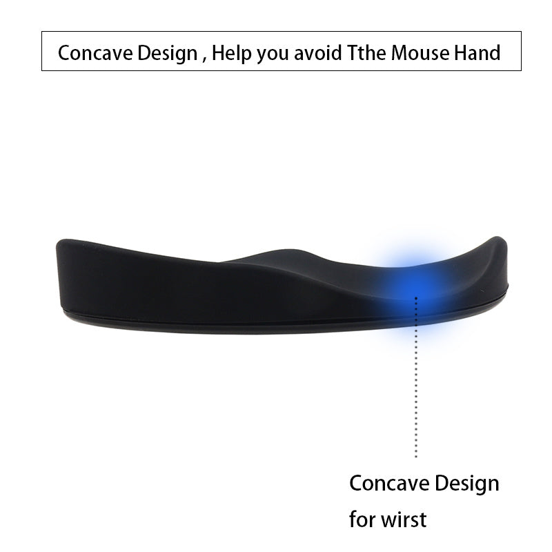 Ergonomic Silicone Mouse Wrist Rest Pad