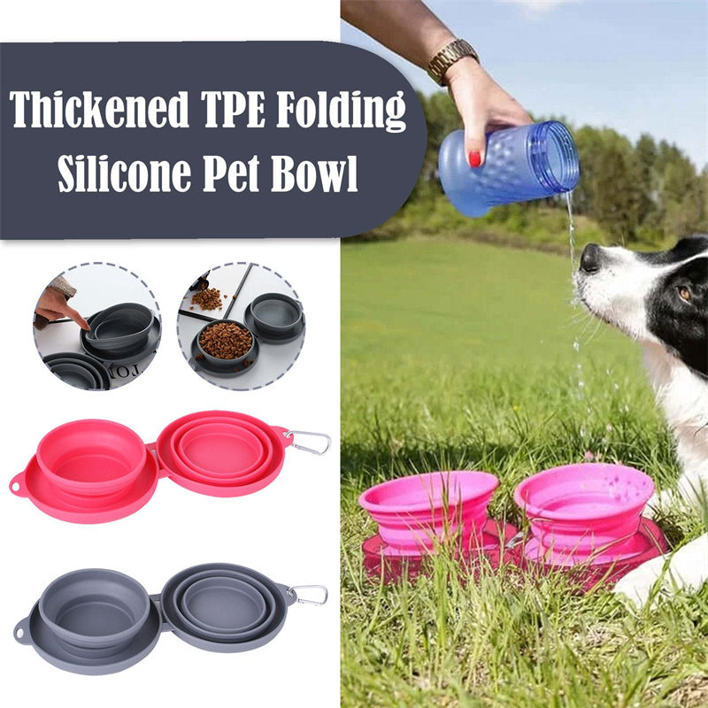 Foldable Pet Feeding Bowl