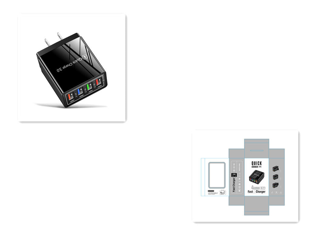 Quick Charge 3.0 USB Wall Charger