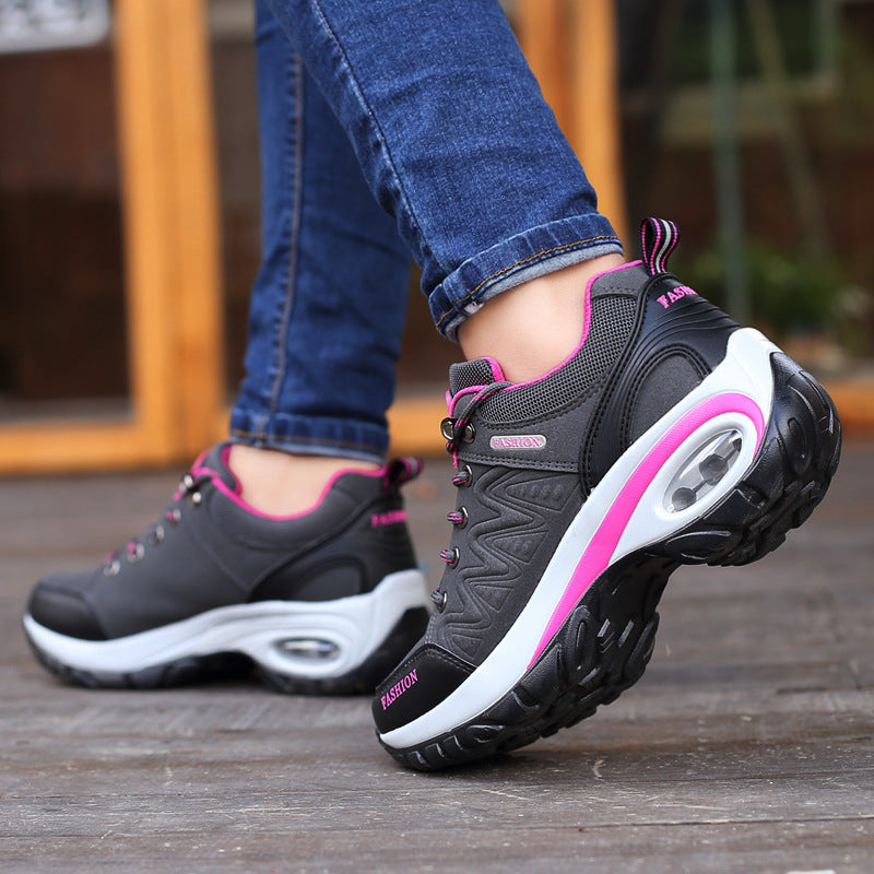 Autumn/Winter Women’s Air Cushion Platform Sneakers