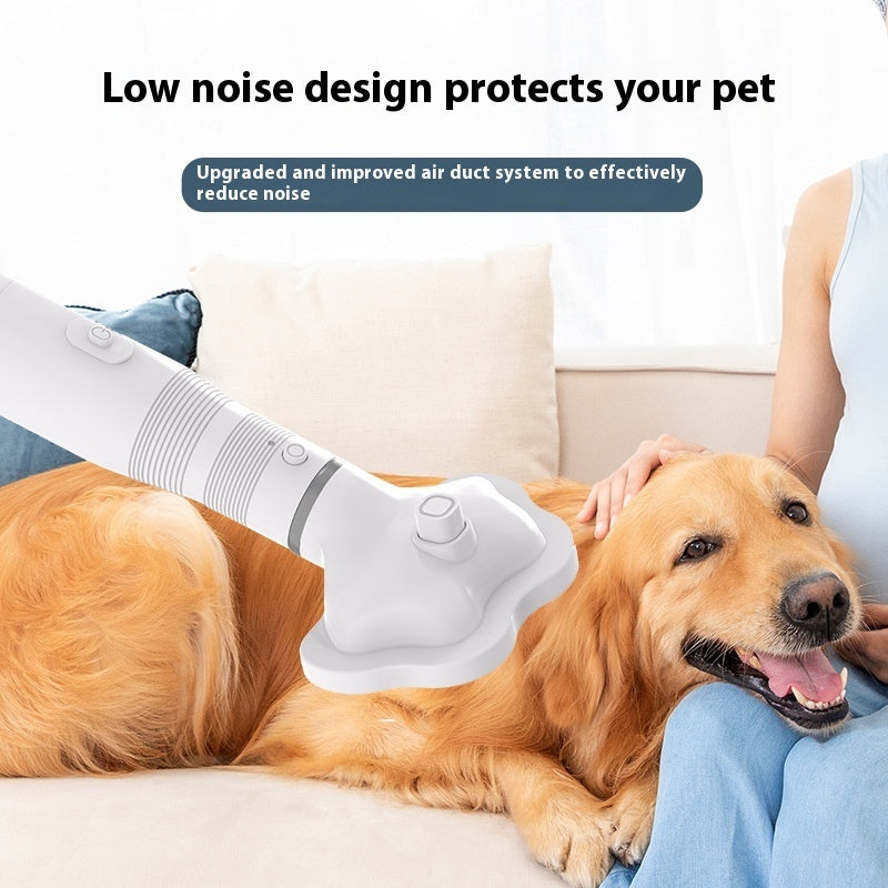 Two-in-One Pet Electric Hair Dryer and Hair Remover