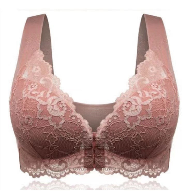 Plus Size Breathable Lace Push Up Bras for Women