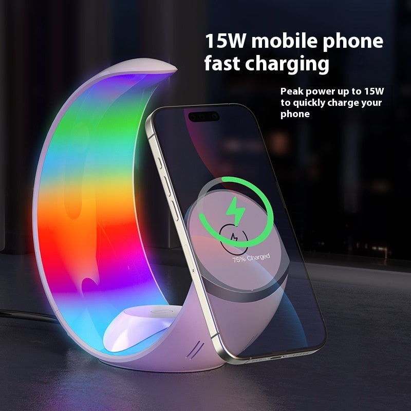 4-in-1 Wireless Night Lamp Charger