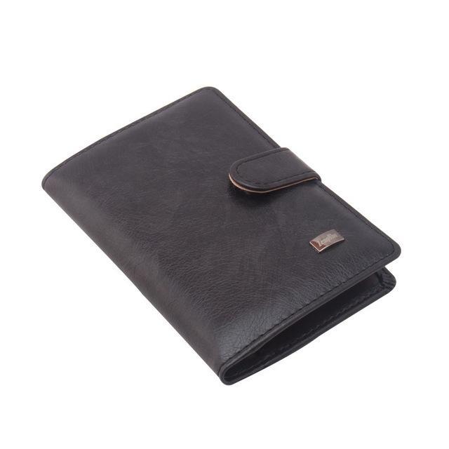 Men's PU Leather Passport Cover Wallet