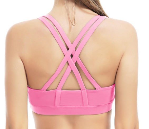 Women's Seamless Padded Sports Bra