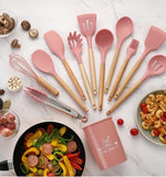 Silicone Cooking Utensils Set