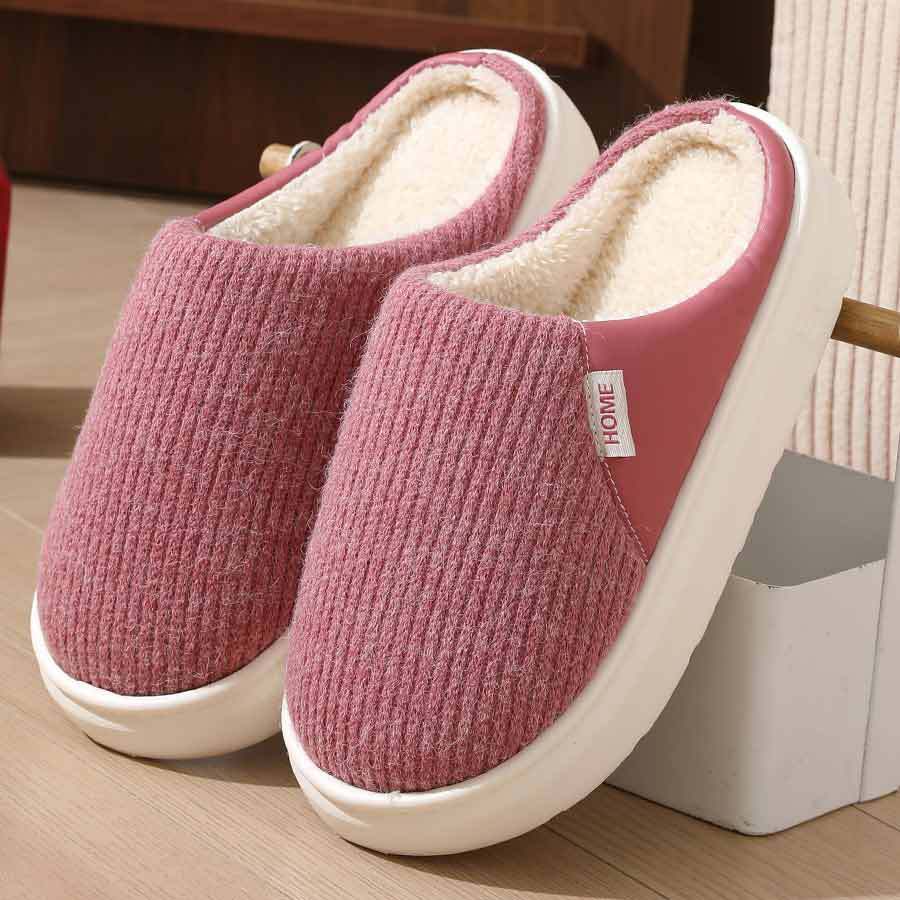 Lightweight Plush Home Slippers