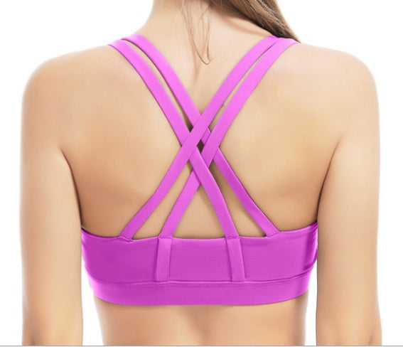 Women's Seamless Padded Sports Bra