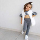 Autumn Kids' T-Shirt & Pants Outfit - 2 Pieces