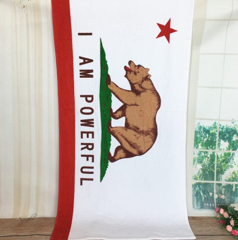 Cotton Summer Beach Towel for Men