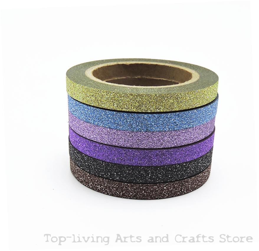 Glitter Washi Tape 6 Piece Set