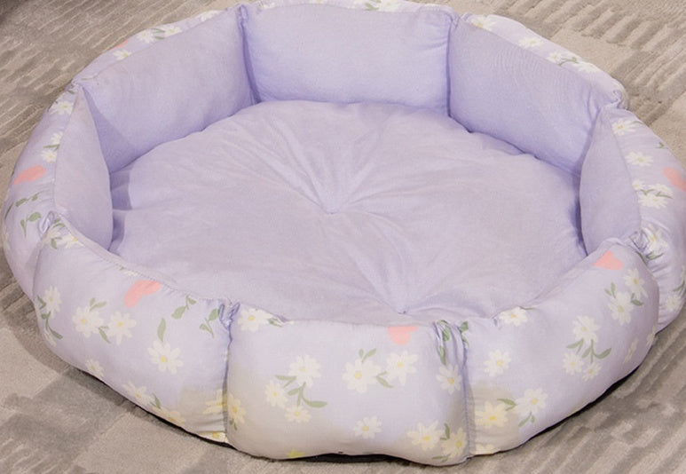 Octagonal Cage Pet Bed Universal Fleece Lining