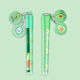 4pcs Kawaii Avocado Gel Pens