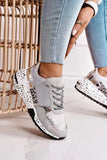 Women Sneakers Lace-Up Platform Sports Shoes