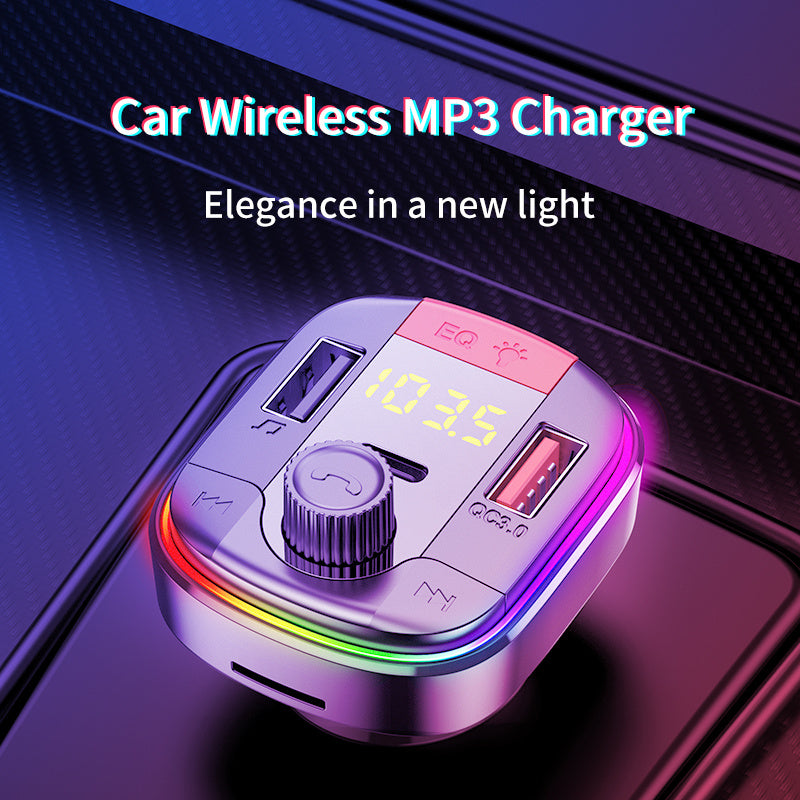 Car MP3 Bluetooth Player with PD QC3.0 Fast Charger