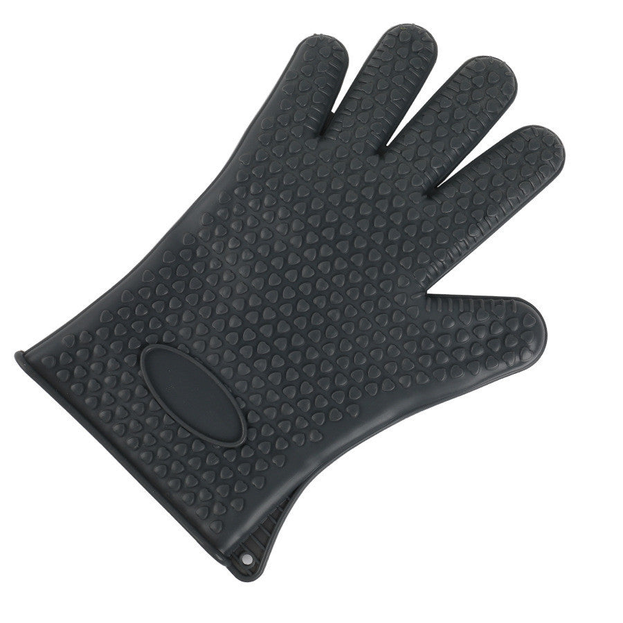 High-Temperature Resistant Silicone Kitchen Gloves