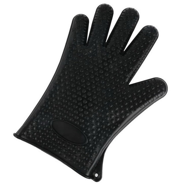 High-Temperature Resistant Silicone Kitchen Gloves