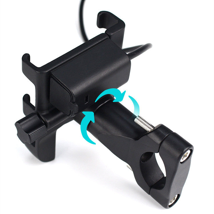 Aluminum Alloy Bicycle Phone Holder (Shockproof & Waterproof)