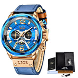 Men's Waterproof Multifunction Quartz Sports Watch