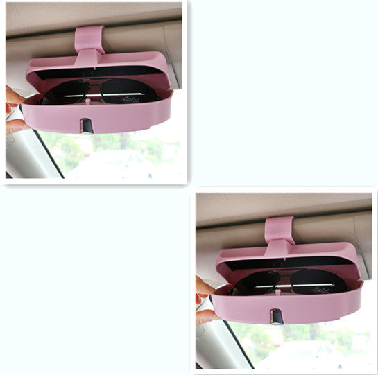 Car Sun Visor Glasses Case