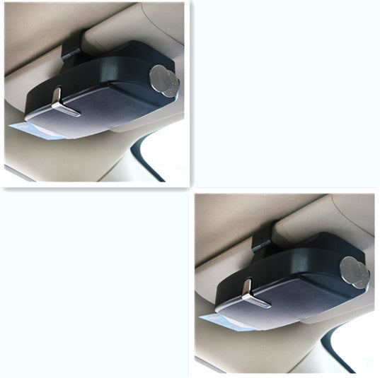 Car Sun Visor Glasses Case