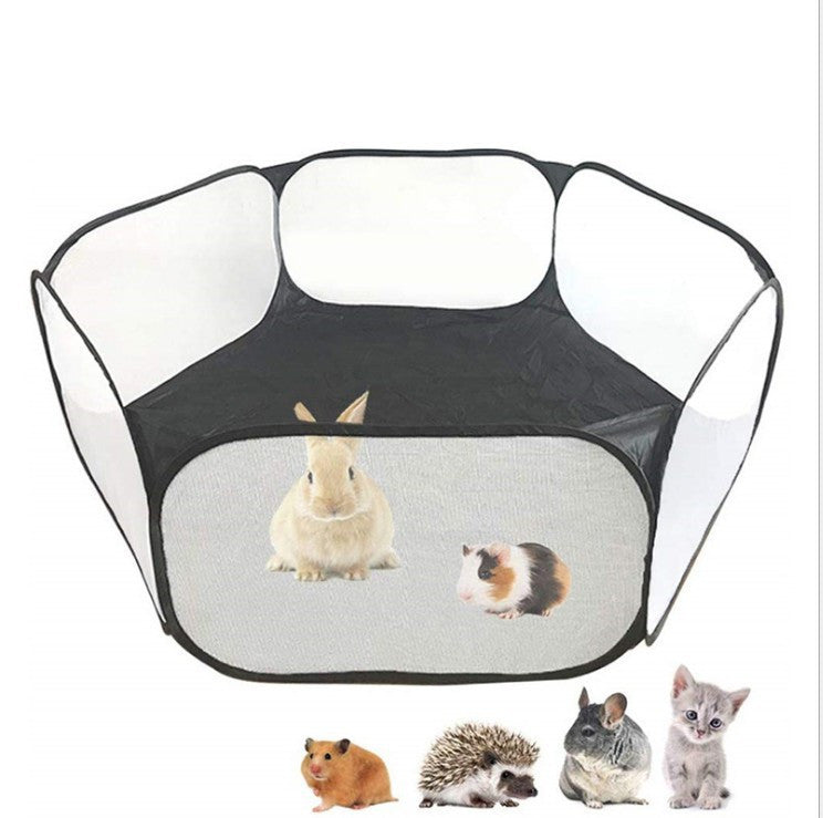 Portable Small Animal Playpen Folding Outdoor Indoor Exercise Pet Cage Tent