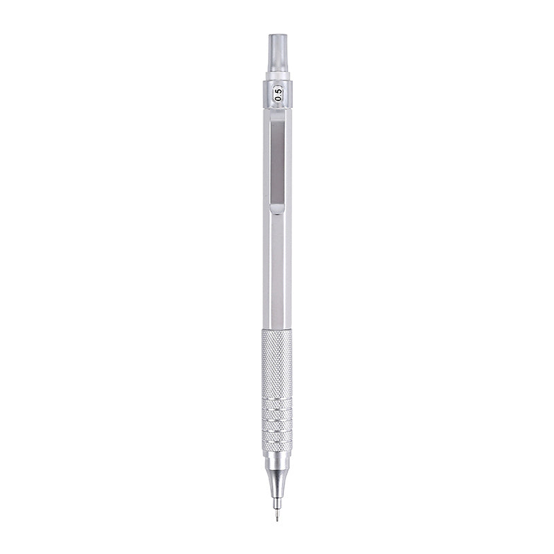 Silver 0.5mm mechanical pencil