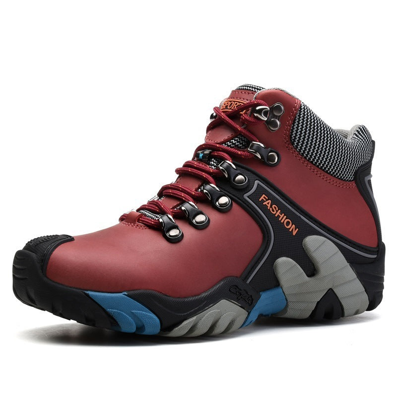 Men's High-Top Non-Slip Hiking Shoes