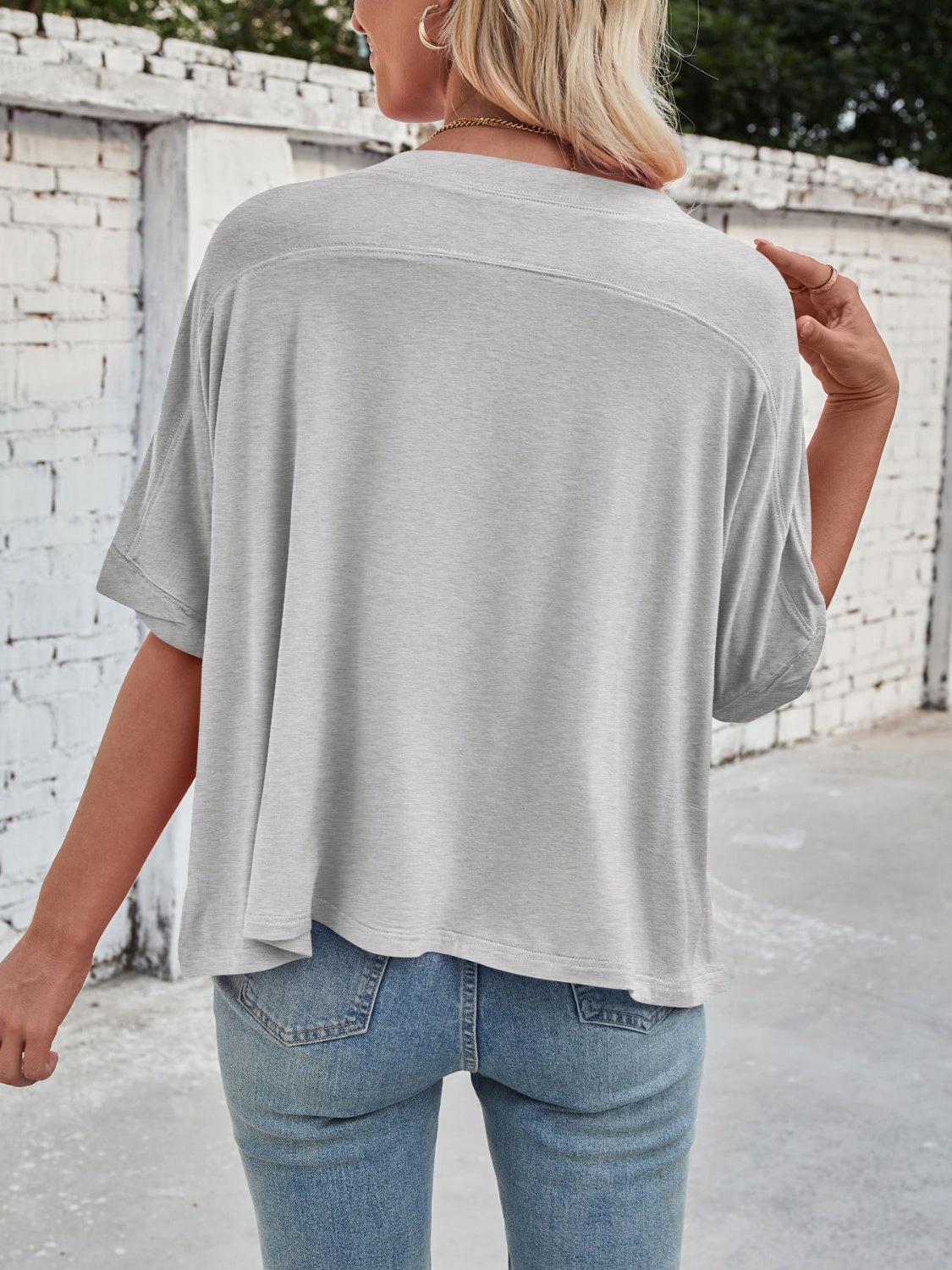 Lovelet Round Neck Half Sleeve T-Shirt