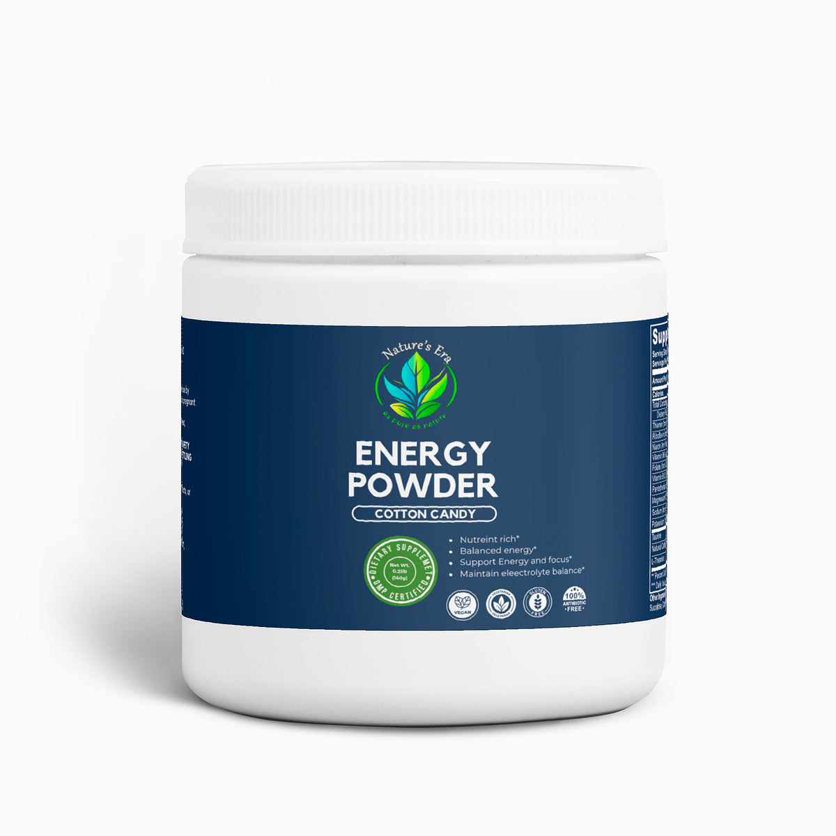 Energy Powder (Cotton Candy)