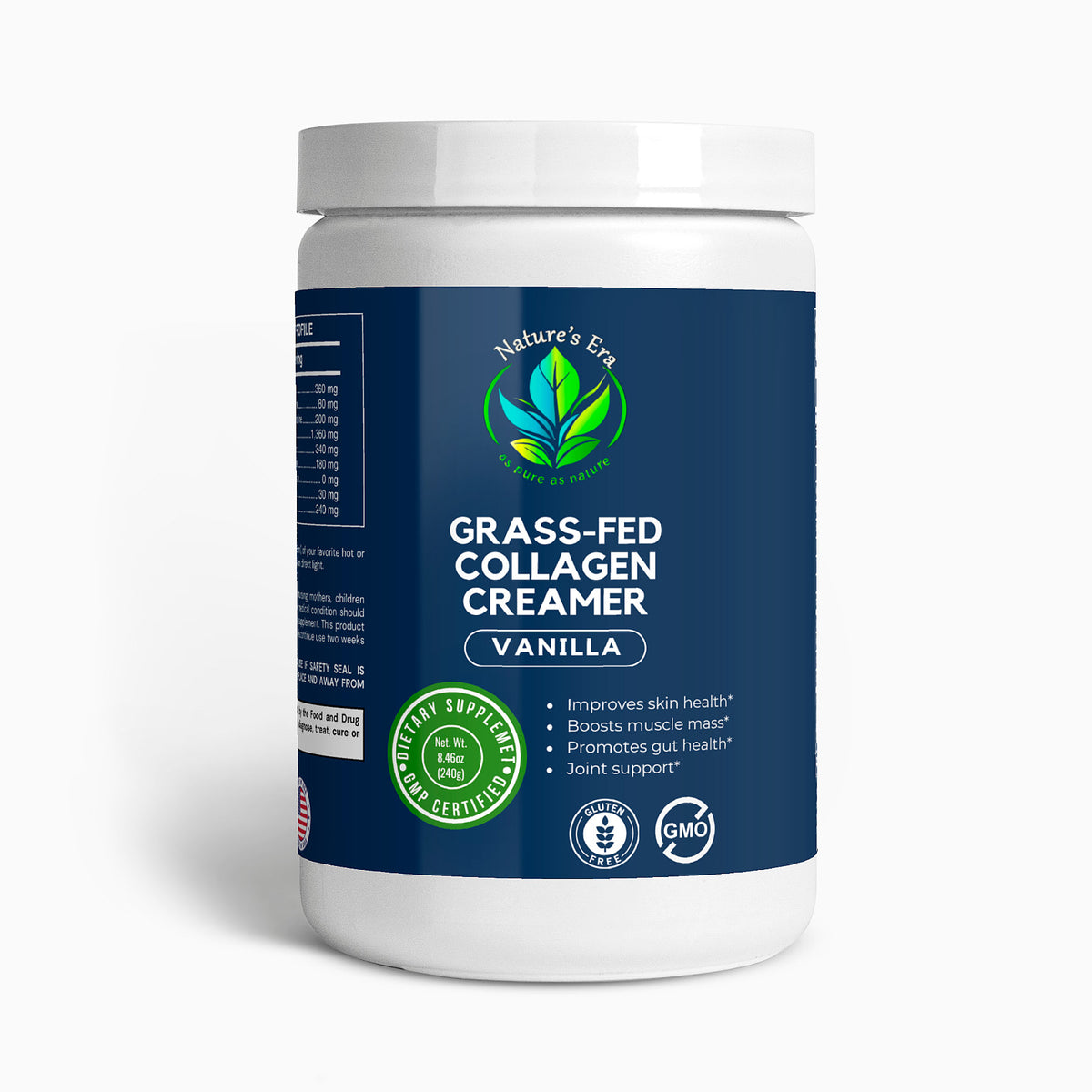 Grass-Fed Collagen Creamer (Vanilla)