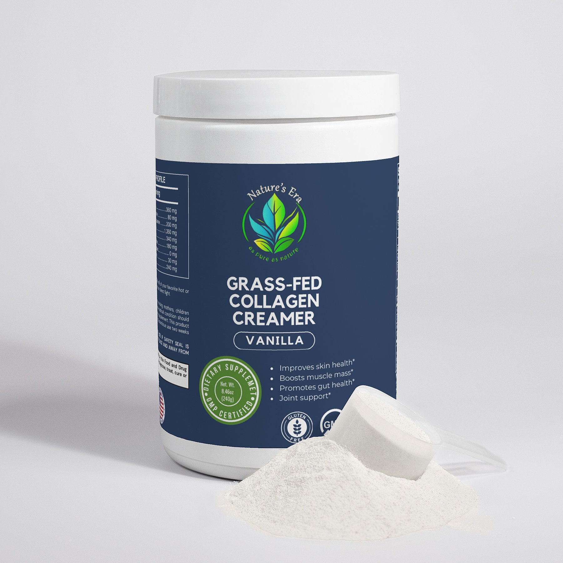 Grass-Fed Collagen Creamer (Vanilla)