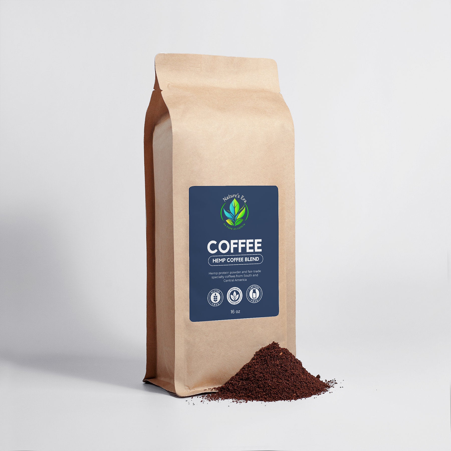 Hemp Coffee Blend - Medium Roast 16oz