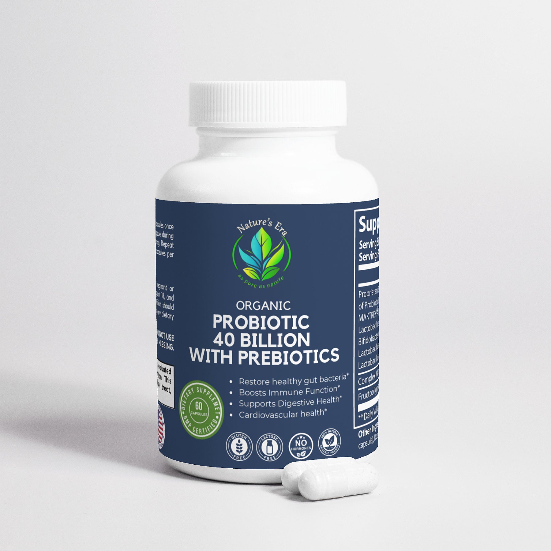 Probiotic 40 Billion with Prebiotics