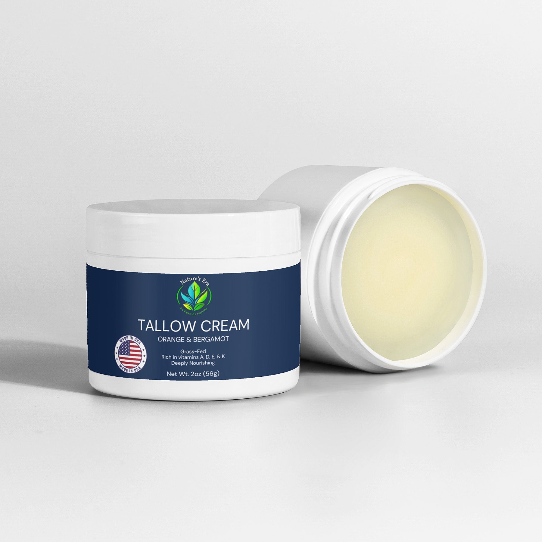 Tallow Cream Orange & Bergamot