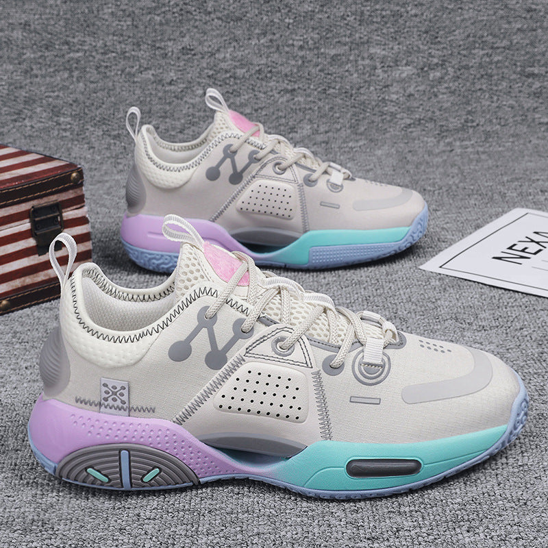 Cotton Candy Men's Basketball Sneakers