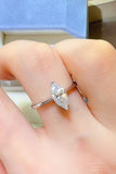 2 Carat Moissanite 925 Sterling Silver Ring