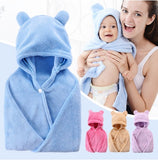 Cotton Hooded Bath Towel for Babies