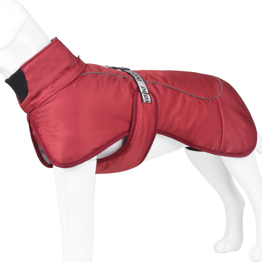 Thickened Dog Cloak with Reflective Warmth