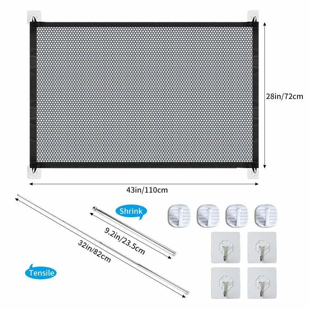 Portable Mesh Safety Gate for Pets