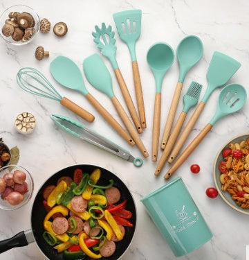 Silicone Cooking Utensils Set