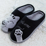 Cartoon Cat Winter Slippers