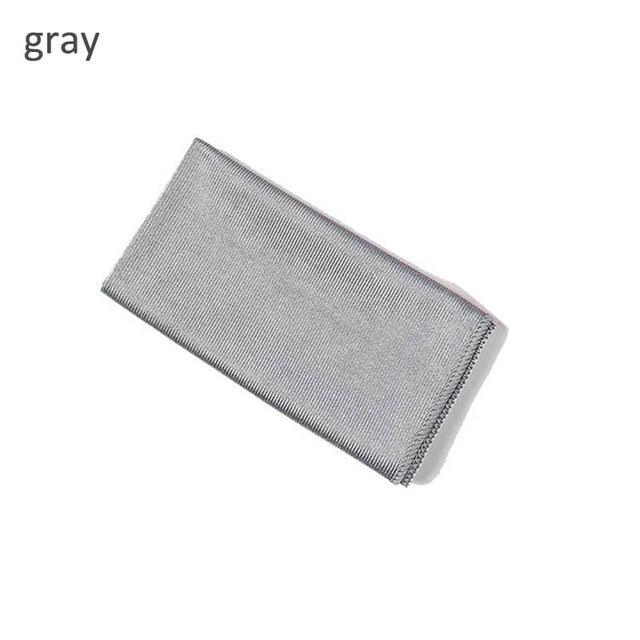 Microfiber glass cleaning towel