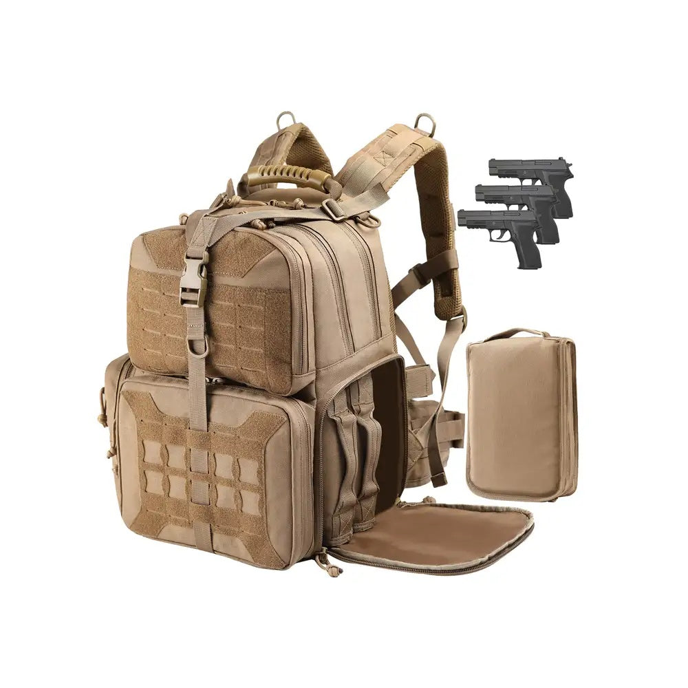 Tactical Range Backpack for Handgun