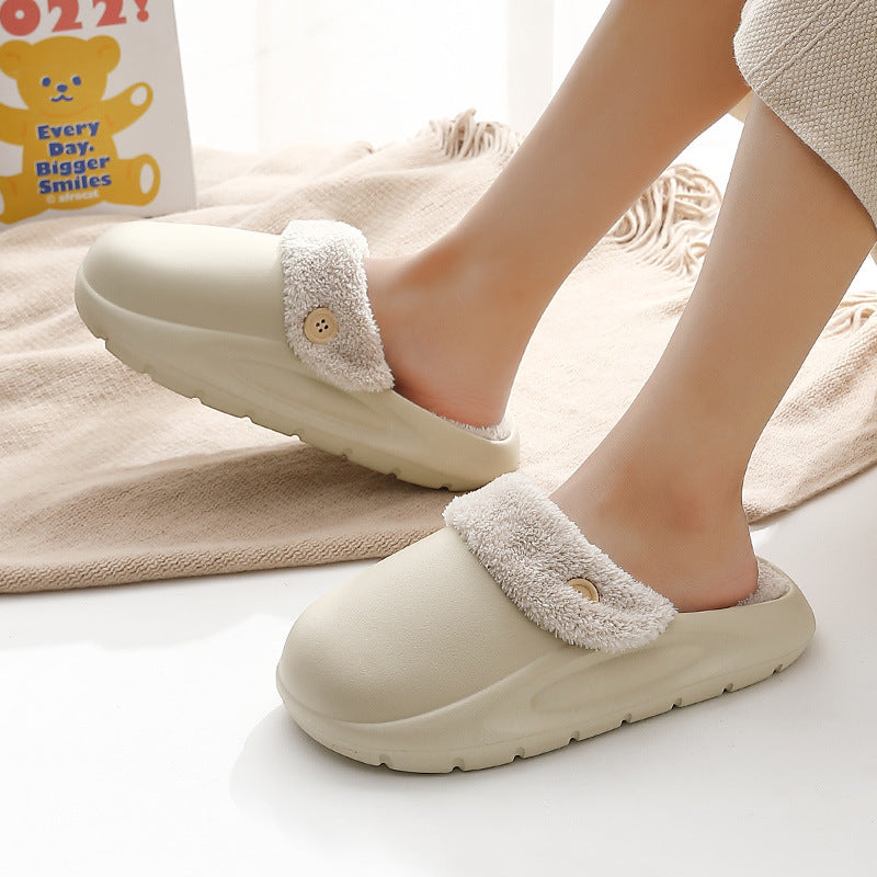 Detachable Washable Winter Slippers for Women